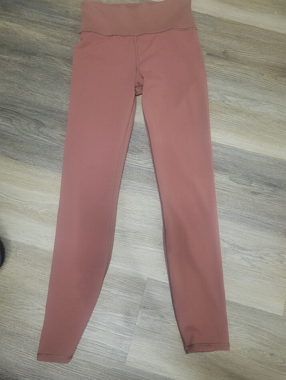 VUORI Rib Studio Legging Women's Performance Marsala Pink size Small